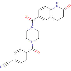 Piperazine,1-(4-cyanobenzoyl)-4-[(1,2,3,4-tetrahydro-2-oxo-6-quinolinyl)carbonyl]-