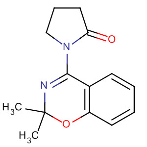 2-Pyrrolidinone, 1-(2,2-dimethyl-2H-1,3-benzoxazin-4-yl)-