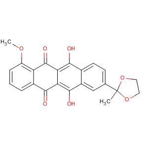 5,12-Naphthacenedione,6,11-dihydroxy-1-methoxy-8-(2-methyl-1,3-dioxolan-2-yl)-