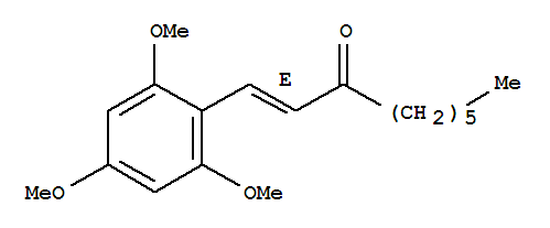 1-(2,4,6-trimethoxyphenyl)non-1-en-3-one
