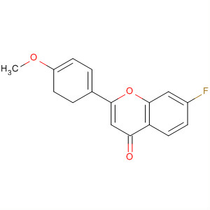 4H-1-Benzopyran-4-one, 7-fluoro-2,3-dihydro-2-(4-methoxyphenyl)-