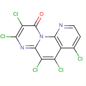10H-Pyrimido[1,2-a][1,8]naphthyridin-10-one, 4,5,6,8,9-pentachloro-