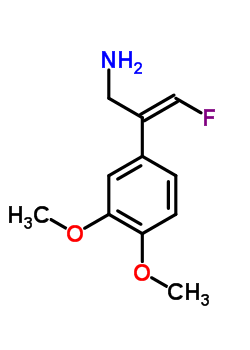 2-(3,4-dimethoxyphenyl)-3-fluoroallylamine