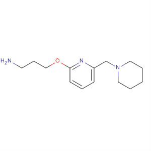 1-Propanamine, 3-[[6-(1-piperidinylmethyl)-2-pyridinyl]oxy]-