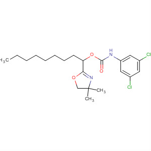 Carbamic acid, (3,5-dichlorophenyl)-,1-(4,5-dihydro-4,4-dimethyl-2-oxazolyl)nonyl ester