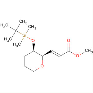 2-Propenoic acid,3-[(2R,3R)-3-[[(1,1-dimethylethyl)dimethylsilyl]oxy]tetrahydro-2H-pyran-2-yl]-, methyl ester, (2E)-