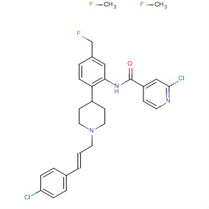 4-Pyridinecarboxamide,2-chloro-N-[2-[1-[(2E)-3-(4-chlorophenyl)-2-propenyl]-4-piperidinyl]-5-(trifluoromethyl)phenyl]-