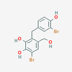 1,2-Benzenediol, 6-bromo-3-((3-bromo-4-hydroxyphenyl)methyl)-4-(hydroxymethyl)-