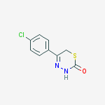 5-(4-chlorophenyl)-3,6-dihydro-1,3,4-thiadiazin-2-one