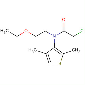 Acetamide, 2-chloro-N-(2,4-dimethyl-3-thienyl)-N-(2-ethoxyethyl)-