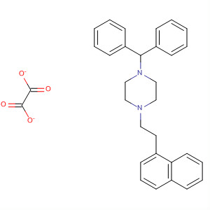 Piperazine, 1-(diphenylmethyl)-4-[2-(1-naphthalenyl)ethyl]-,ethanedioate