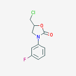 (5R)-5-(Chloromethyl)-3-(3-fluorophenyl)-2-oxazolidinone