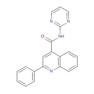 4-Quinolinecarboxamide, 2-phenyl-N-2-pyrimidinyl-