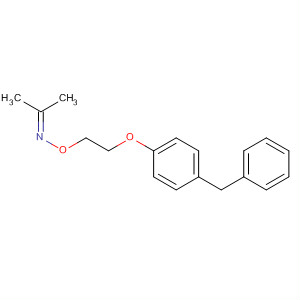 2-Propanone, O-[2-[4-(phenylmethyl)phenoxy]ethyl]oxime