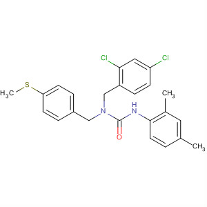 Urea,N-[(2,4-dichlorophenyl)methyl]-N'-(2,4-dimethylphenyl)-N-[[4-(methylthio)phenyl]methyl]-