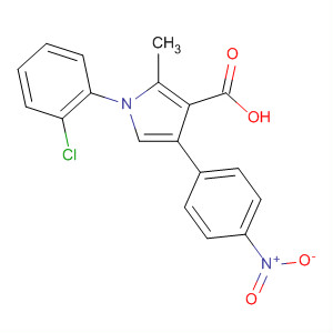1H-Pyrrole-3-carboxylic acid,1-(2-chlorophenyl)-2-methyl-4-(4-nitrophenyl)-