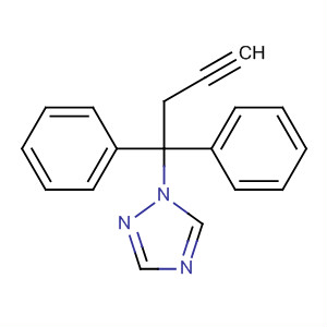 1H-1,2,4-Triazole, 1-(1,1-diphenyl-3-butynyl)-