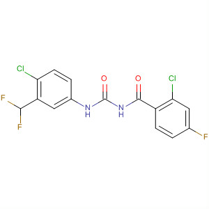Benzamide,2-chloro-N-[[[4-chloro-3-(difluoromethyl)phenyl]amino]carbonyl]-4-fluoro-