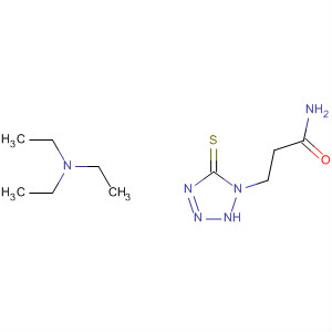1H-Tetrazole-1-propanamide, 2,5-dihydro-5-thioxo-, compd. withN,N-diethylethanamine (1:1)