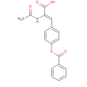 2-Propenoic acid, 2-(acetylamino)-3-[4-(benzoyloxy)phenyl]-, (Z)-