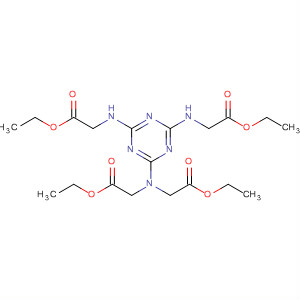 Glycine,N-[4,6-bis[(2-ethoxy-2-oxoethyl)amino]-1,3,5-triazin-2-yl]-N-(2-ethoxy-2-oxoethyl)-, ethyl ester