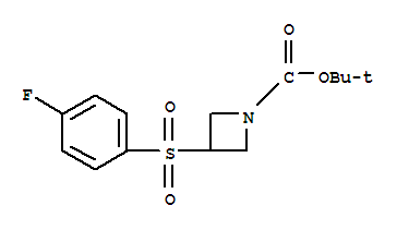 3-(4-FLUORO-BENZENESULFONYL)-AZETIDINE-1-CARBOXYLIC ACID TERT-BUTYL ESTER