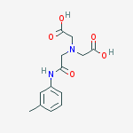 Glycine, N-(carboxymethyl)-N-[2-[(3-methylphenyl)amino]-2-oxoethyl]-