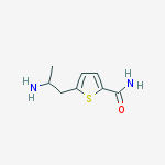 2-Thiophenecarboxamide, 5-(2-aminopropyl)-