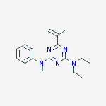 1,3,5-Triazine-2,4-diamine, N,N-diethyl-6-(1-methylethenyl)-N'-phenyl-