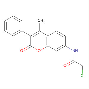 Acetamide,2-chloro-N-(4-methyl-2-oxo-3-phenyl-2H-1-benzopyran-7-yl)-