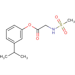 Glycine, N-(methylsulfonyl)-, 3-(1-methylethyl)phenyl ester