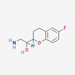 α-(Aminomethyl)-6-fluoro-3,4-dihydro-2H-1-benzopyran-2-methanol
 (Mixture of Diastereomers)