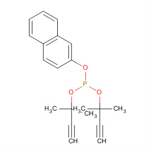 Phosphorous acid, bis(1,1-dimethyl-2-propynyl) 2-naphthalenyl ester