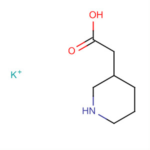 3-Piperidineacetic acid, monopotassium salt