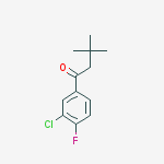 3-CHLORO-3,3-DIMETHYL-4-FLUOROBUTYROPHENONE