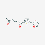 5-(1,3-DIOXOLAN-2-YL)-2-THIENYL 4-OXOPENTYL KETONE