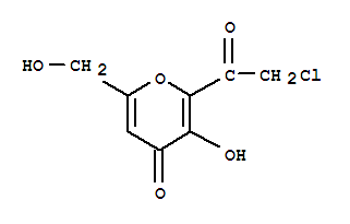 4H-Pyran-4-one,2-(2-chloroacetyl)-3-hydroxy-6-(hydroxymethyl)-