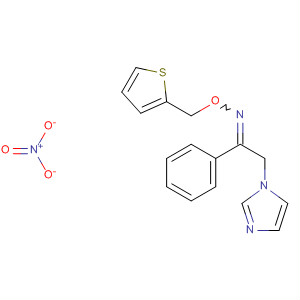 Ethanone, 2-(1H-imidazol-1-yl)-1-phenyl-, O-(2-thienylmethyl)oxime,nitrate