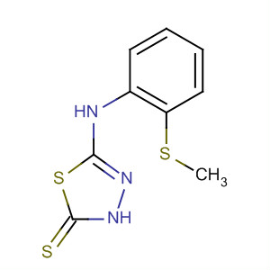 1,3,4-Thiadiazole-2(3H)-thione, 5-[[2-(methylthio)phenyl]amino]-