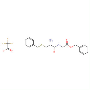 Glycine, N-[S-(phenylmethyl)-L-cysteinyl]-, phenylmethyl ester,mono(trifluoroacetate)