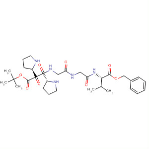 L-Valine,N-[N-[N-[1-[1-[(1,1-dimethylethoxy)carbonyl]-L-prolyl]-L-prolyl]glycyl]glycyl]-, phenylmethyl ester