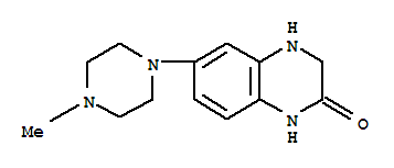 2(1H)-Quinoxalinone,  3,4-dihydro-6-(4-methyl-1-piperazinyl)-