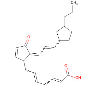 2,5-Heptadienoic acid,7-[4-oxo-5-[3-(3-propylcyclopentyl)-2-propenylidene]-2-cyclopenten-1-yl]-