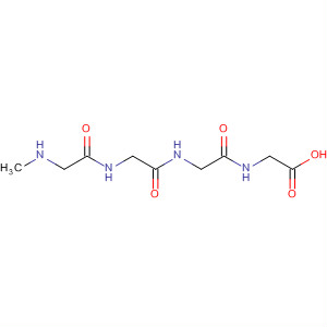 Glycine, N-[N-[N-(N-methylglycyl)glycyl]glycyl]-