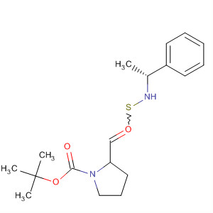 1-Pyrrolidinecarboxylic acid,2-[[[(1R)-1-phenylethyl]amino]thioxomethyl]-, 1,1-dimethylethyl ester,(2S)-