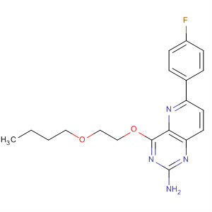 Pyrido[3,2-d]pyrimidin-2-amine, 4-(2-butoxyethoxy)-6-(4-fluorophenyl)-