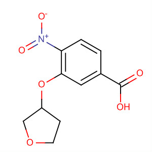 Benzoic acid, 4-nitro-3-[(tetrahydro-3-furanyl)oxy]-