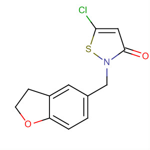 3(2H)-Isothiazolone, 5-chloro-2-[(2,3-dihydro-5-benzofuranyl)methyl]-