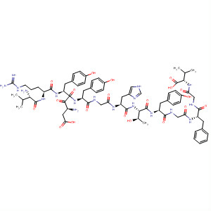 L-Valine,L-valyl-L-arginyl-L-a-aspartyl-L-tyrosyl-L-tyrosylglycyl-L-histidyl-L-threonyl-L-tyrosylglycyl-L-phenylalanylglycyl-