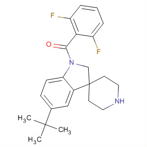 Methanone,(2,6-difluorophenyl)[5-(1,1-dimethylethyl)-1,2-dihydrospiro[3H-indole-3,4'-piperidin]-1-yl]-